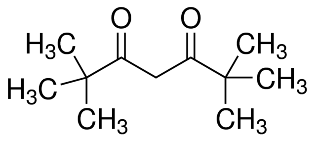 2,2,6,6-Tetramethyl-3,5-heptanedione Chemical Structure